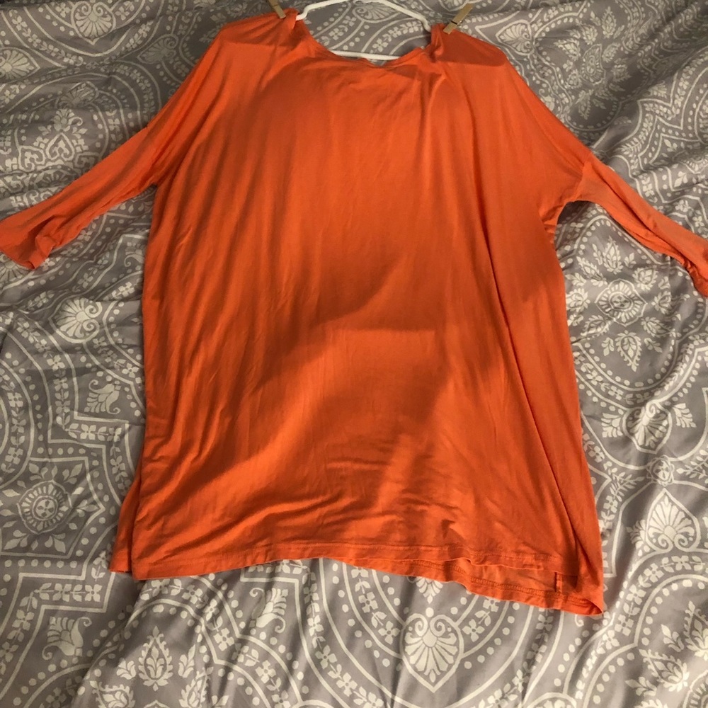 Piko shirt peach color size large
